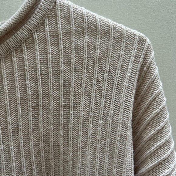 Frank & Oak Women’s Crew Neck Ribbed Knit Sweater - Picture 3 of 4